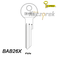 Expres 227 - klucz surowy mosiężny - BAB26X